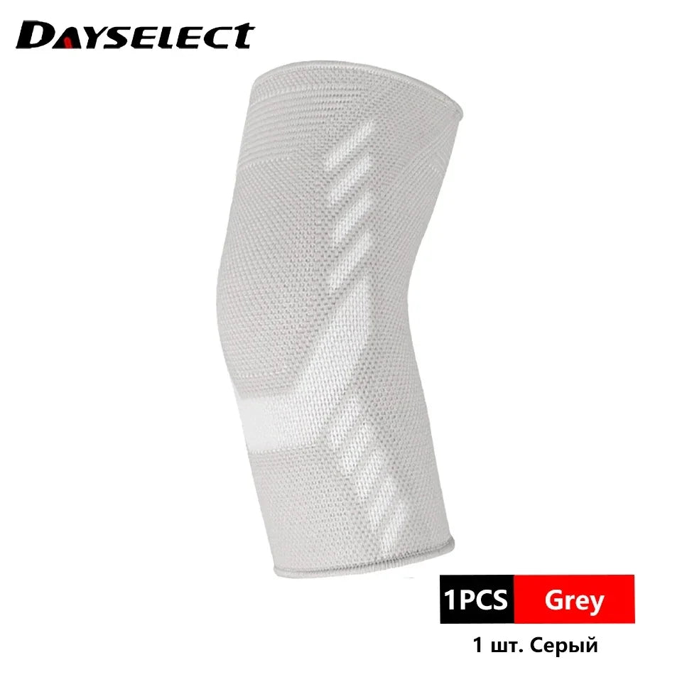 1Pcs Support Elastic Gym Sport Elbow Protective Pad Absorb Sweat Sport Basketball Volleyball Tennis Arm Sleeve Elbow Brace