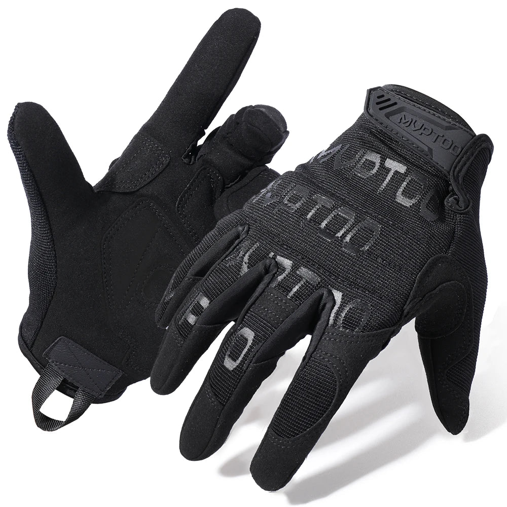 Men Tactical Gloves Touch Screen Sport Outdoor Paintball Combat Hiking Hunting Riding Bike Non-slip Breathable Cycling Equipment