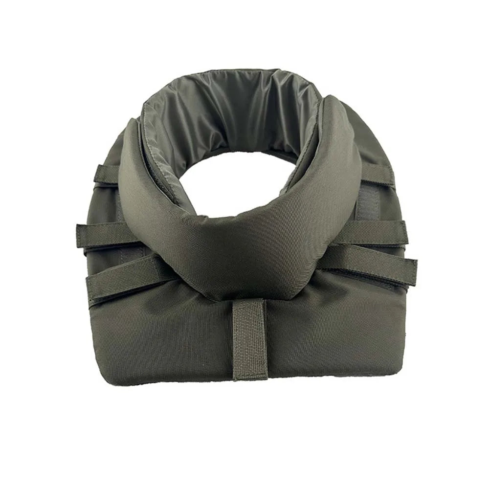 TCmaoyi Tactical Vest Expansion Kit Neck Large-Area Protection Adjustable Neck Guard Neck Protective