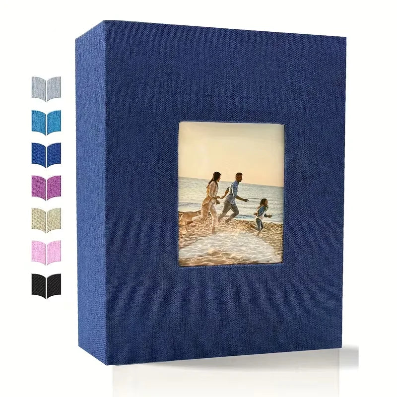 Linen large Photo Album Scrapbook 200/300/600 Pockets for 4x6 Photos Slip-in memory books Wedding Baby Family Anniversary Photo