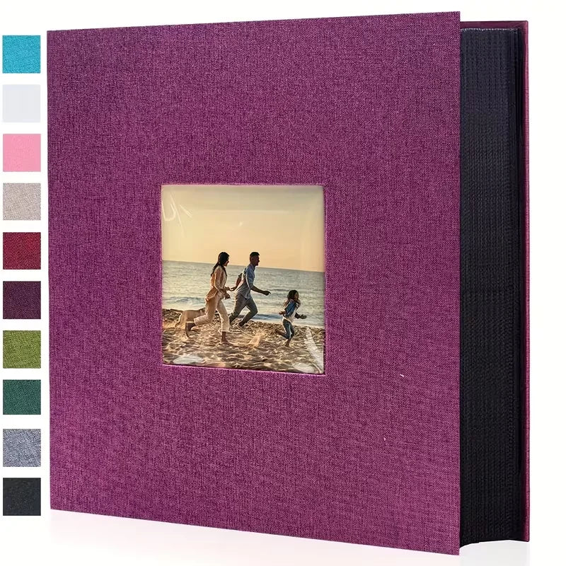 Linen large Photo Album Scrapbook 200/300/600 Pockets for 4x6 Photos Slip-in memory books Wedding Baby Family Anniversary Photo