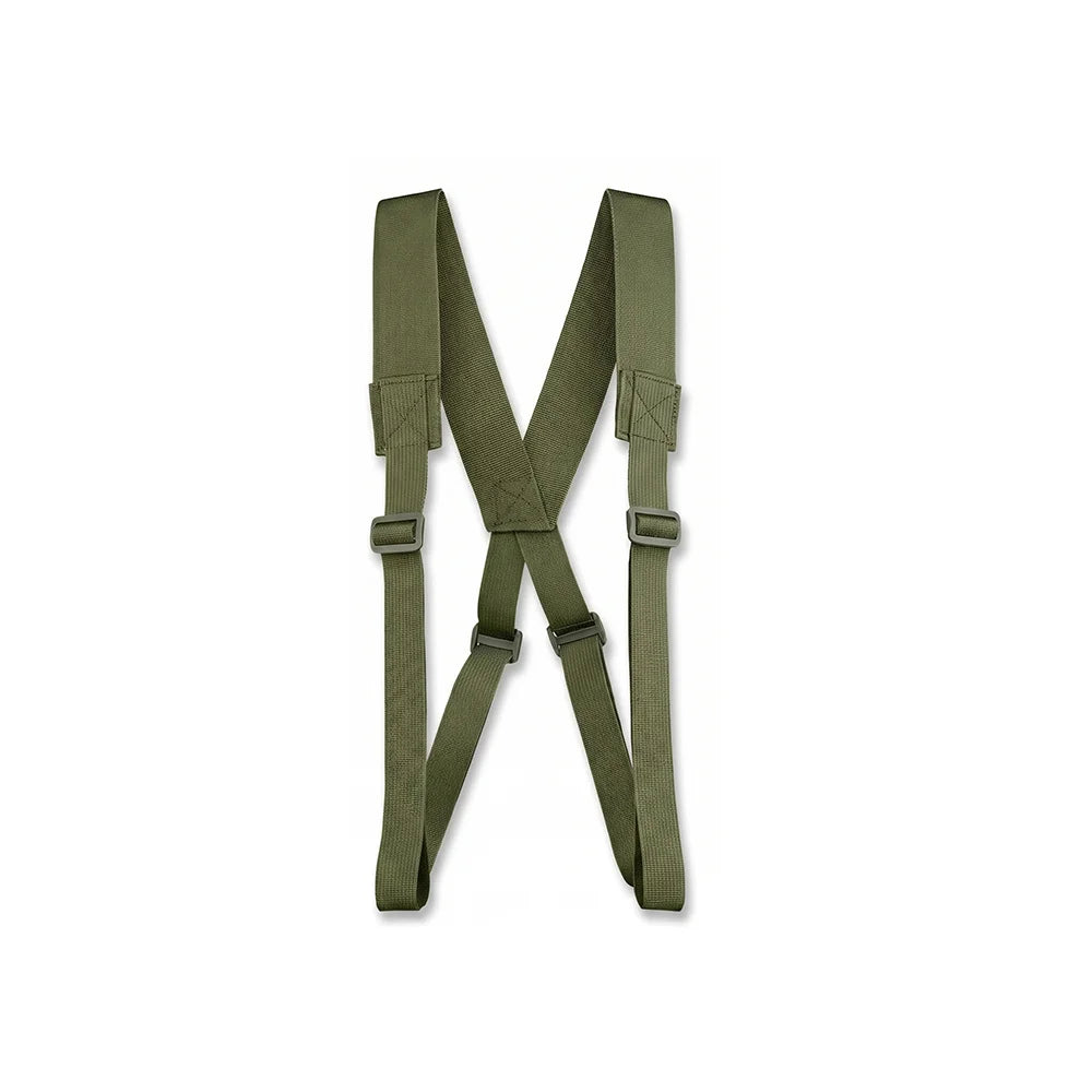 Nylon Breathable Tactical Suspenders Tactical Molle Shoulder Strap Wear Resistant Y Shape Waist Seal Belt Harness Portable
