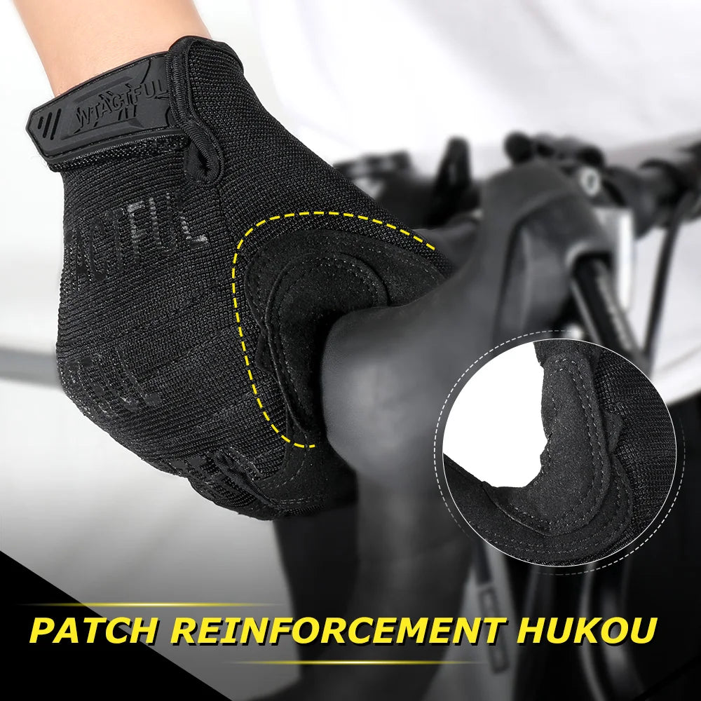 Men Tactical Gloves Touch Screen Sport Outdoor Paintball Combat Hiking Hunting Riding Bike Non-slip Breathable Cycling Equipment