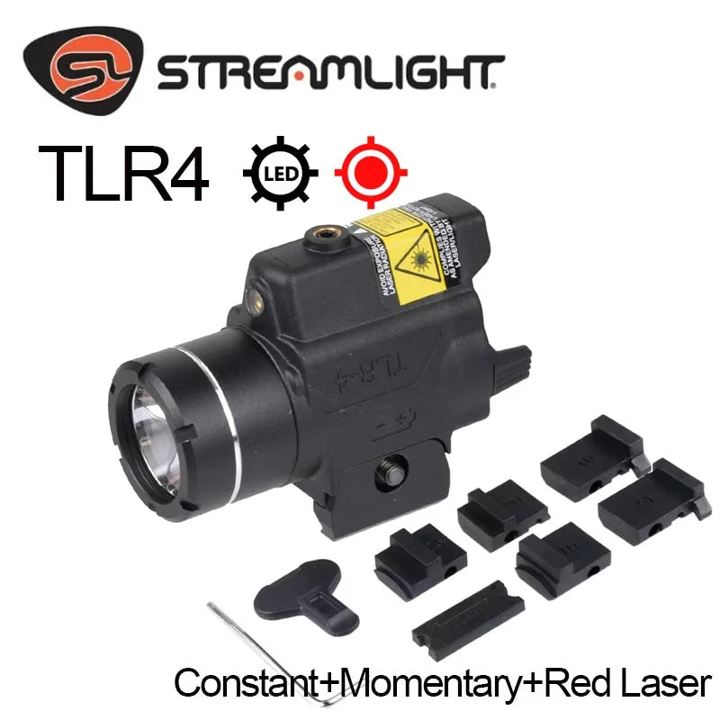 Streamlight TLR 8 TLR 7 TLR 7X TLR 1 HL TLR 4 TLR 3 Tactical Scout Light Hunting Spotlight Torch Flashlight 20mm Rail 500 Lumens