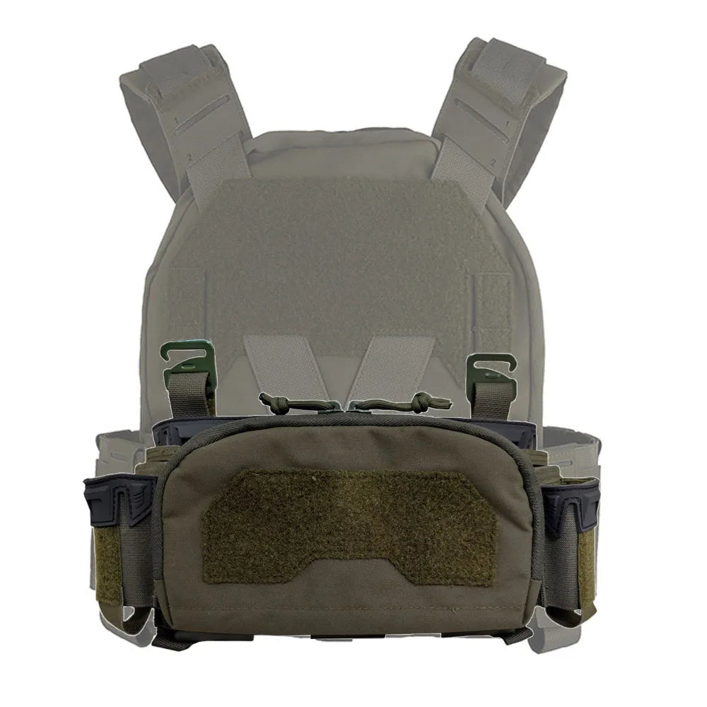 Tactical Multi-caliber Mag Pouch Placard 2nd Layer Admin Pouch Set MOLLE Quick Pull Hunting Combat Airsoft Vest Front Panel Gear