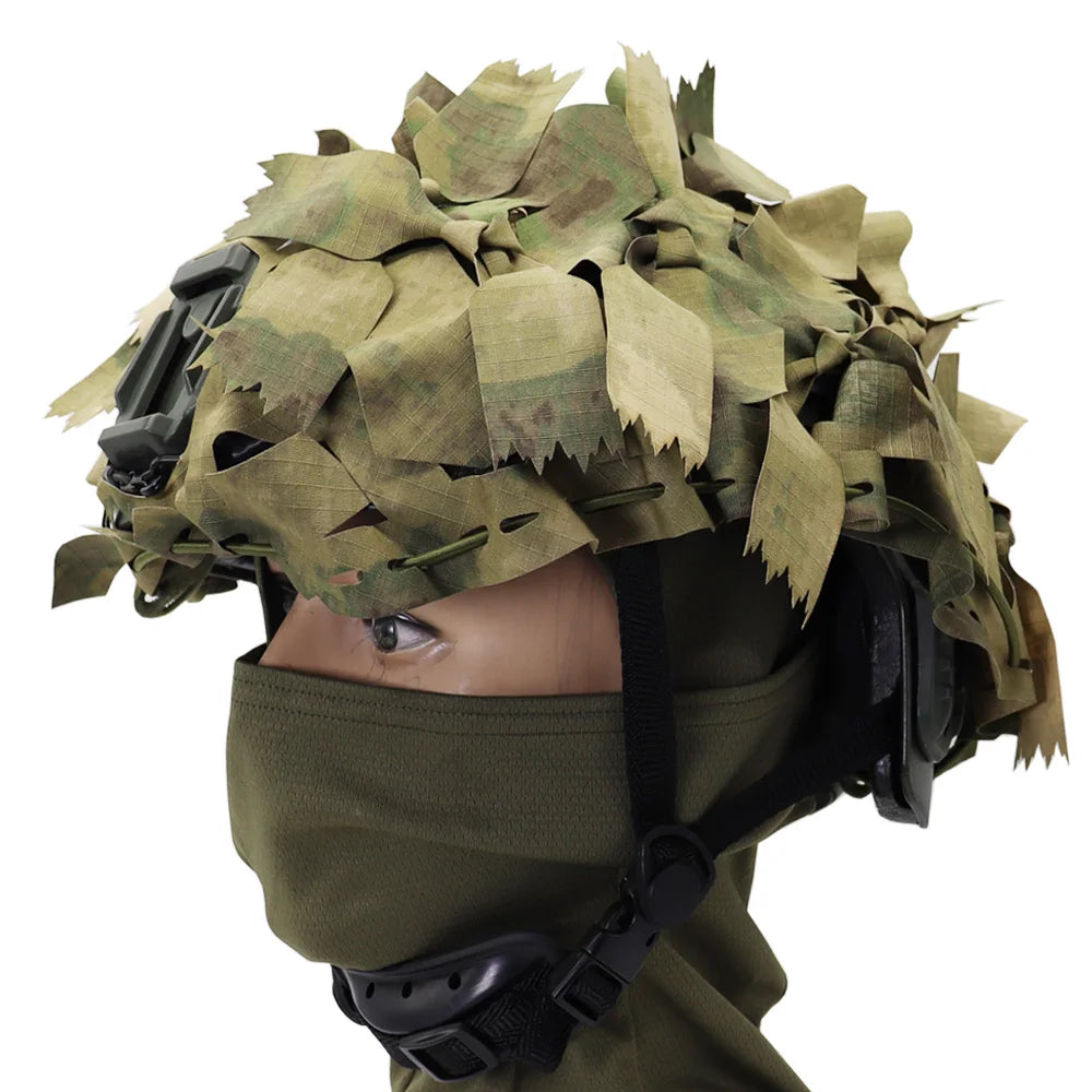 Tactical A-23 List Helmet Cover FAST MICH WENDY Helmet Cover Laser Cutting 3D Camouflage Helmet Cloth Cover Helmet Accessories