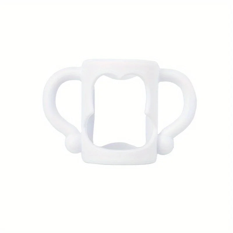 Silicone Bottle Handle For Narrow Baby Bottles, Easy Grip Handle, Can Accommodate Most Bottles - BPA-free Soft Silicone