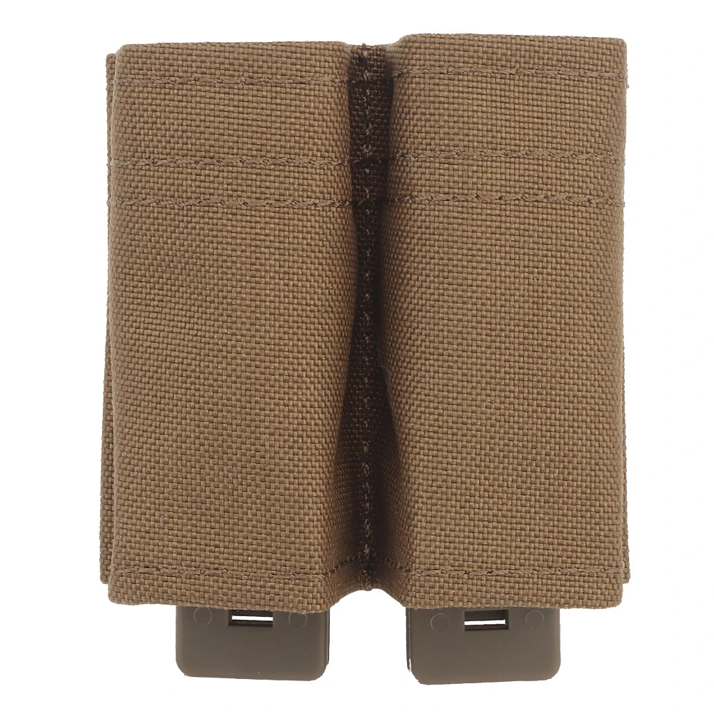Tactical Molle Magazine Pouch for G17 M9 1911 9mm Universal Double Mag Bag Fast Mag Holster Hunting Gear