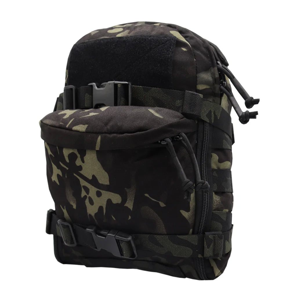 VULPO Tactical Hydration Bag Assault Backpack Molle Pouch Outdoor Water Bag Hunting Airsoft Vest Plate Carrier Gear