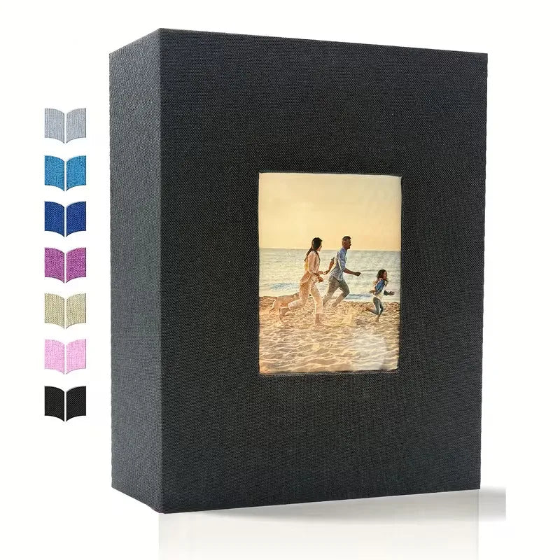 Linen large Photo Album Scrapbook 200/300/600 Pockets for 4x6 Photos Slip-in memory books Wedding Baby Family Anniversary Photo