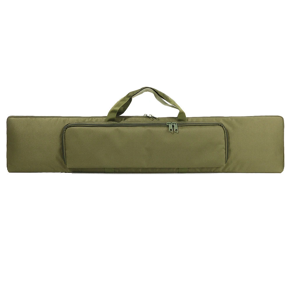 Tactical Long Rifle & Shotgun Case – Portable Carry Bag Equipped with Backpack Straps, Ideal for Hunting Gear Transport