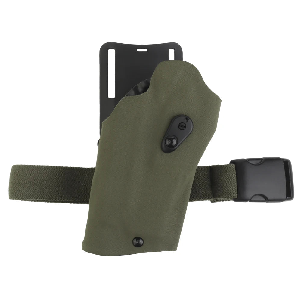 X300U-A Flashlight SIG Sauer P320 M17 M18 Pistol Holster Airsoft Case with Belt Drop Leg Platoform QLS Quick Release System