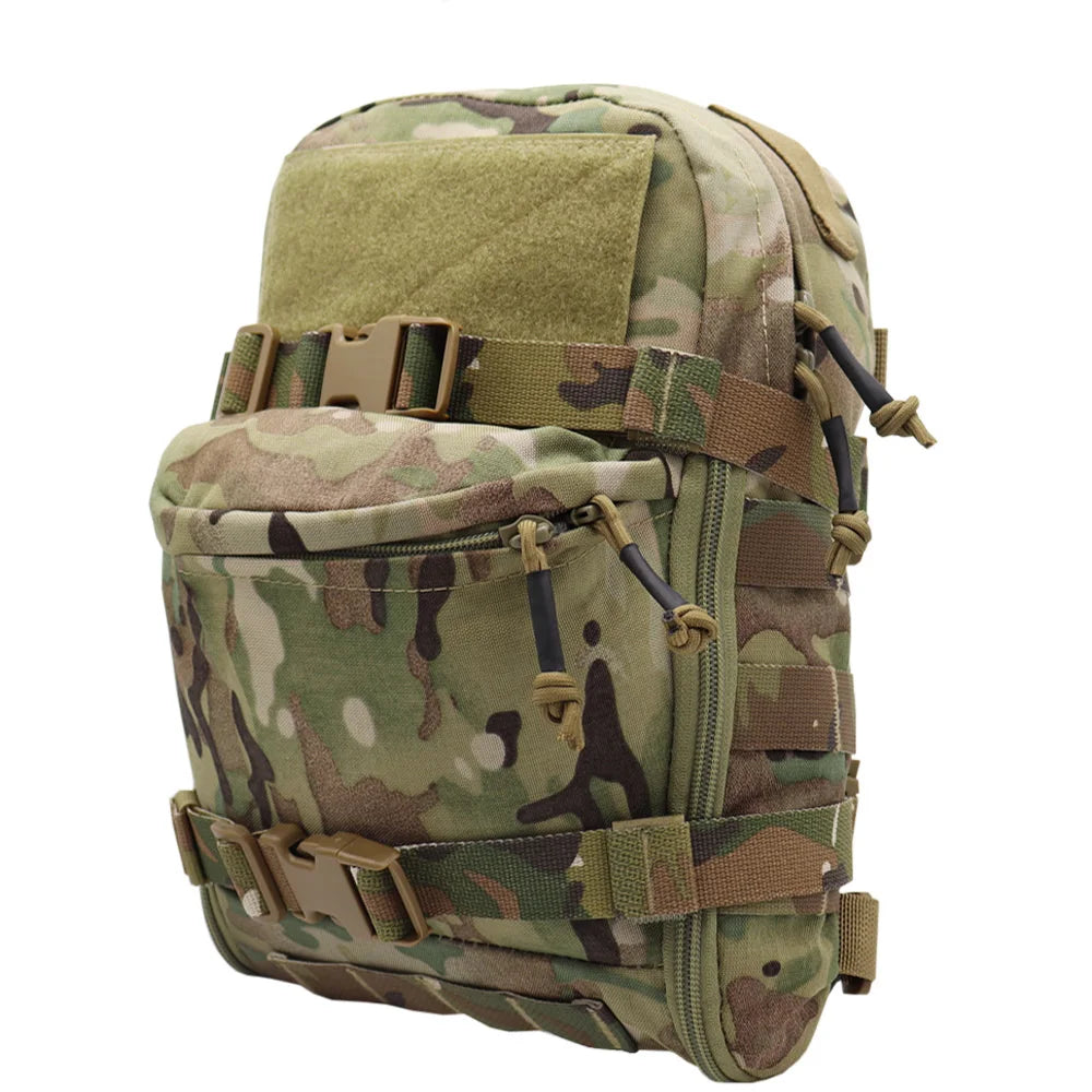 VULPO Tactical Hydration Bag Assault Backpack Molle Pouch Outdoor Water Bag Hunting Airsoft Vest Plate Carrier Gear