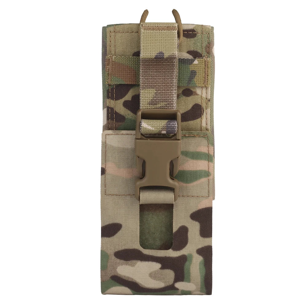 Lightweight Universal Radio Bag Outdoor Hunting Walkie Talkie Pouch Airsoft Tactica Vest Plate Carrier PRC-152 Molle Bag