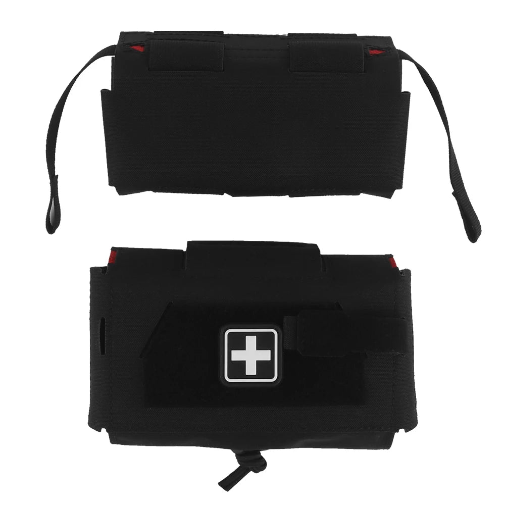 Compact Trauma Pouch V3 GEN3 Camo Style MD2 IFAK Tactical Medical First Aid Bag for Hunting Vest Plate Carrier Waist Belt Gear