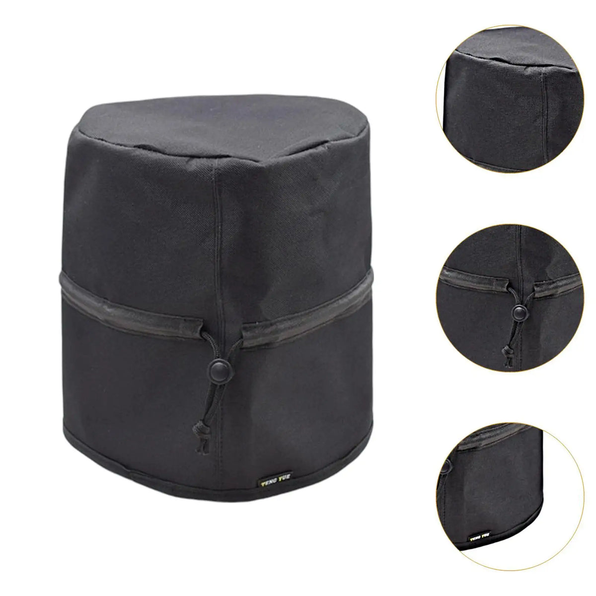 Sailboat Winch Cover with Drawstring Dustproof Oxford Cloth Outboard Windlass Protector for Boat