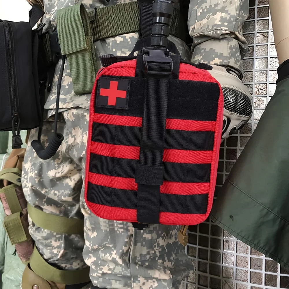 205pcs Universal First Aid Kit for Home, Travel, Outdoor & Emergency. Compact & Complete. Fast Delivery!