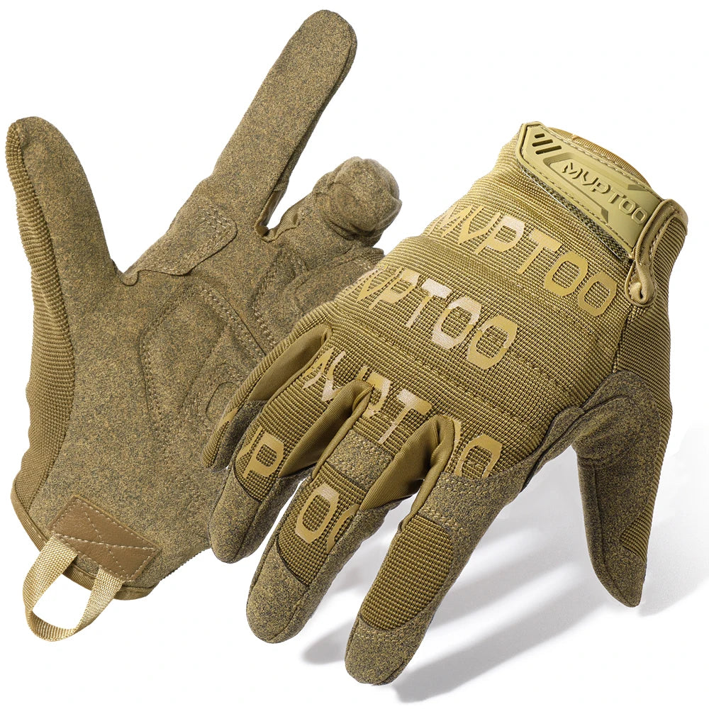 Men Tactical Gloves Touch Screen Sport Outdoor Paintball Combat Hiking Hunting Riding Bike Non-slip Breathable Cycling Equipment