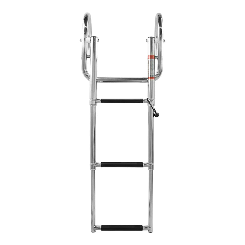 Alastin 3 Steps Boat Platform Folding Ladders Telescopic Swimming Pool Ladder With Handrail Marine Accessories