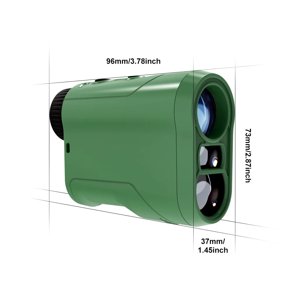 REVASRI 1000M Rangefinder for Hunting & Golf, with Speed, Slope Compensation, Scan Mode & Normal Measurement for Outdoor Shooting & Golf Sports