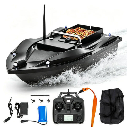 Fishing Bait Boat Bait Boat with Remote Control Fishing Bait Boat with GPS with Night Vision Lights for Reservoirs and Lakes
