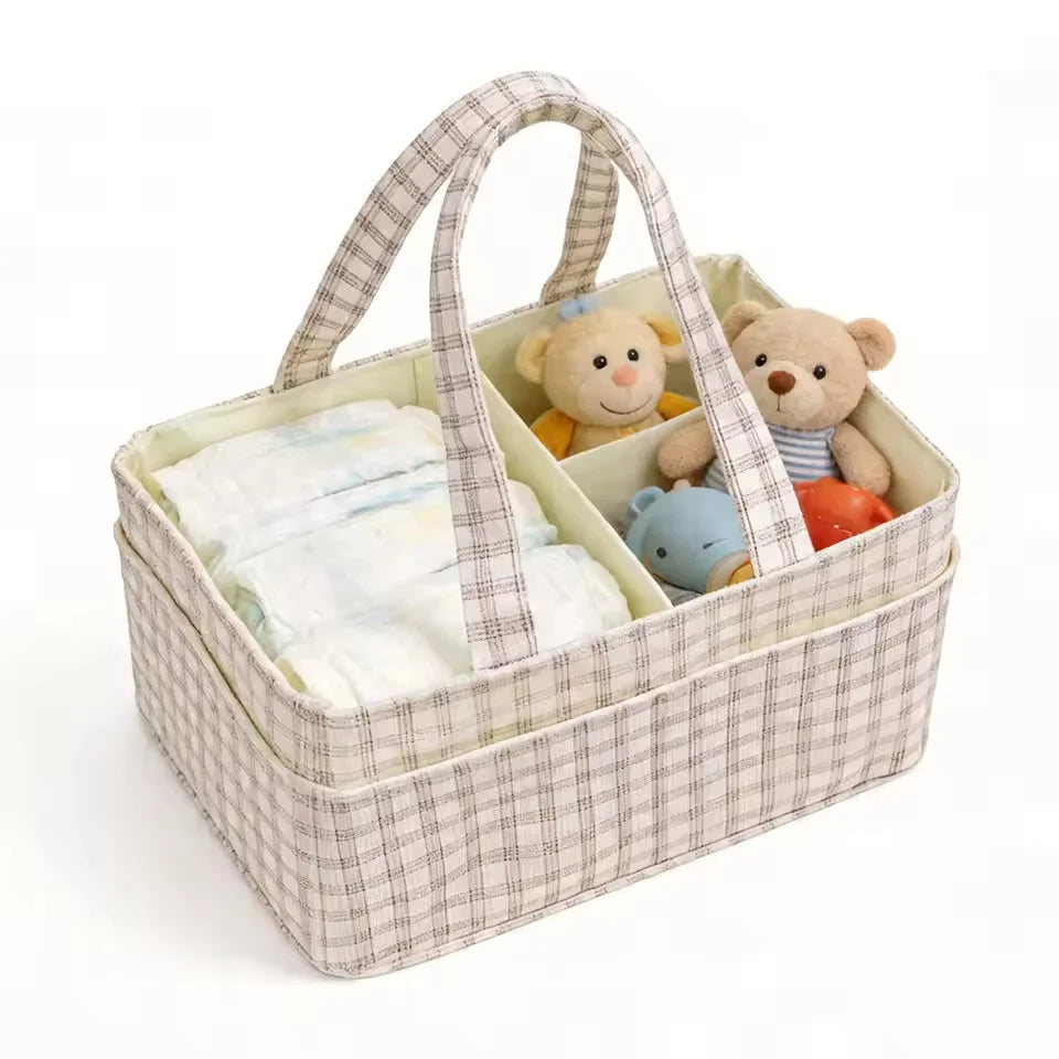 Large Capacity Diaper Storage Bag Multi-Functional Wet And Dry Storage Bag for Babies Urban Simple Style Arc Shoulder Strap Gift