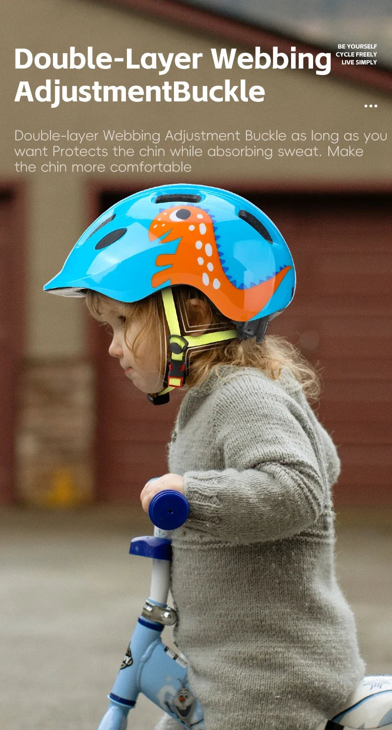 WEST BIKING Kids Bike Helmets Adjustable Youth Boys Girls Gear Child Helmet Lightweight Multi-Sport Scooter Bicycle hat