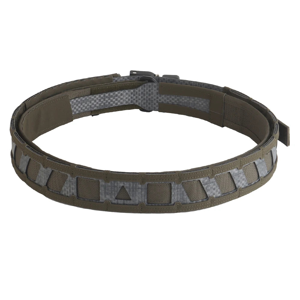 Battle Belt Camo Style MOLLE Tactical Belt Outdoor Hunting Training Inner Outer Double Waist Belt with Magnetic Locate System