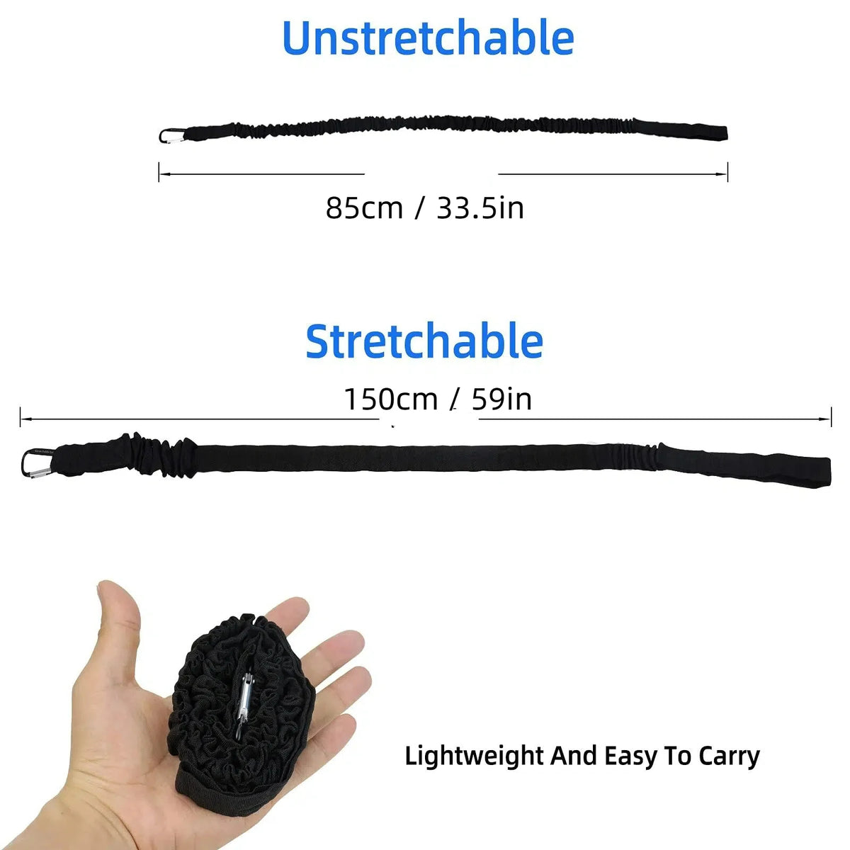 Elastic Kayak Paddle Leash Tether Kayaking Rod Lanyard Canoe Paddle Leash Coiled Lanyard Cord Fishing Rod Leash Boat Safety Rope