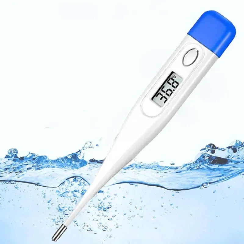 Baby Thermometers Pulse Oximeter Finger Digital Thermometer Accurate Oral Armpit Temperature Reading Fever Alert Termometer