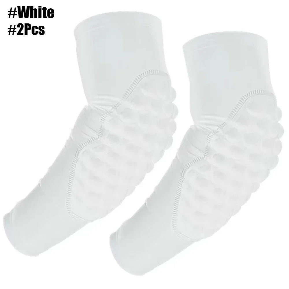 3-12 Years Kids Youth Elbow Padded Arm Sleeves Compression Elbow Pads for Football Basketball Baseball Tennis Hockey Sports