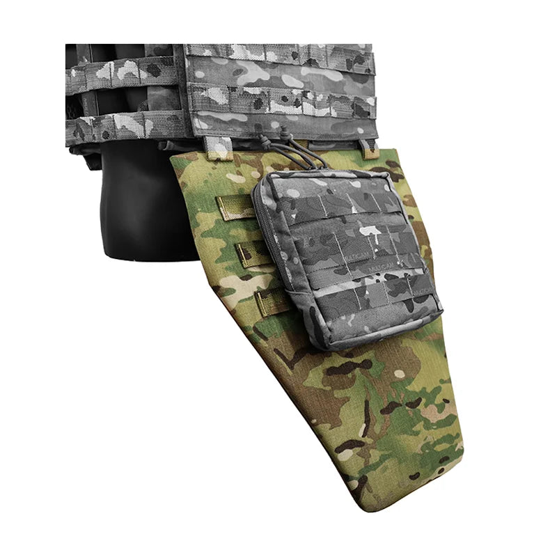 Tactical Vest Hanging Protective Panel Groin Pad Crotch Protection 500D Imported Fabric
