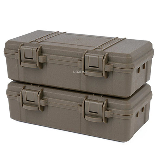 Tactical Gear Case with Sponge Protection Pads Shockproof Shooting Hunting Tools Flashlight Storage Camping Survival Toolbox
