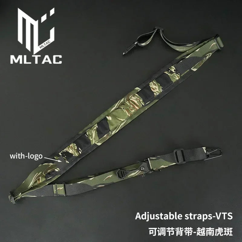 Tactical 2 Point Modular Rifle Sling Shooting Hunting Weapo Fast Shoulder Strap Portable Adjustable Sling Rope Fit M4 Ak Ar15