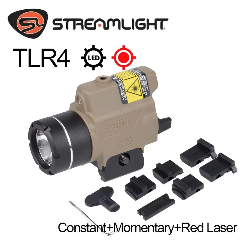 Streamlight TLR 8 TLR 7 TLR 7X TLR 1 HL TLR 4 TLR 3 Tactical Scout Light Hunting Spotlight Torch Flashlight 20mm Rail 500 Lumens