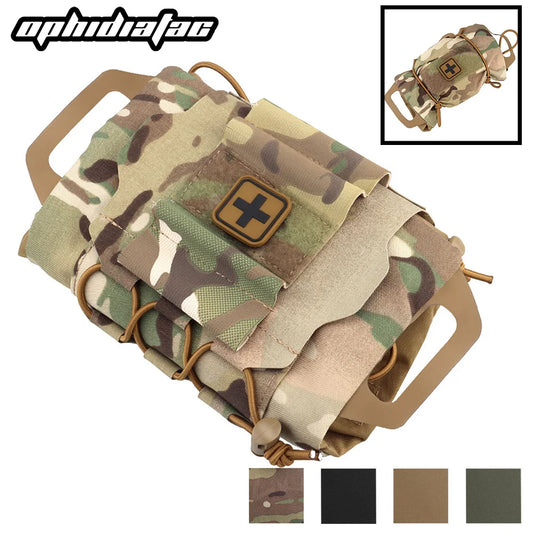OPHIDIAN Tac  IFAK Medical Pouch MOLLE Rapid Deployment First-aid Kit Survival Outdoor Hunting Emergency Bag Camping Medical Kit