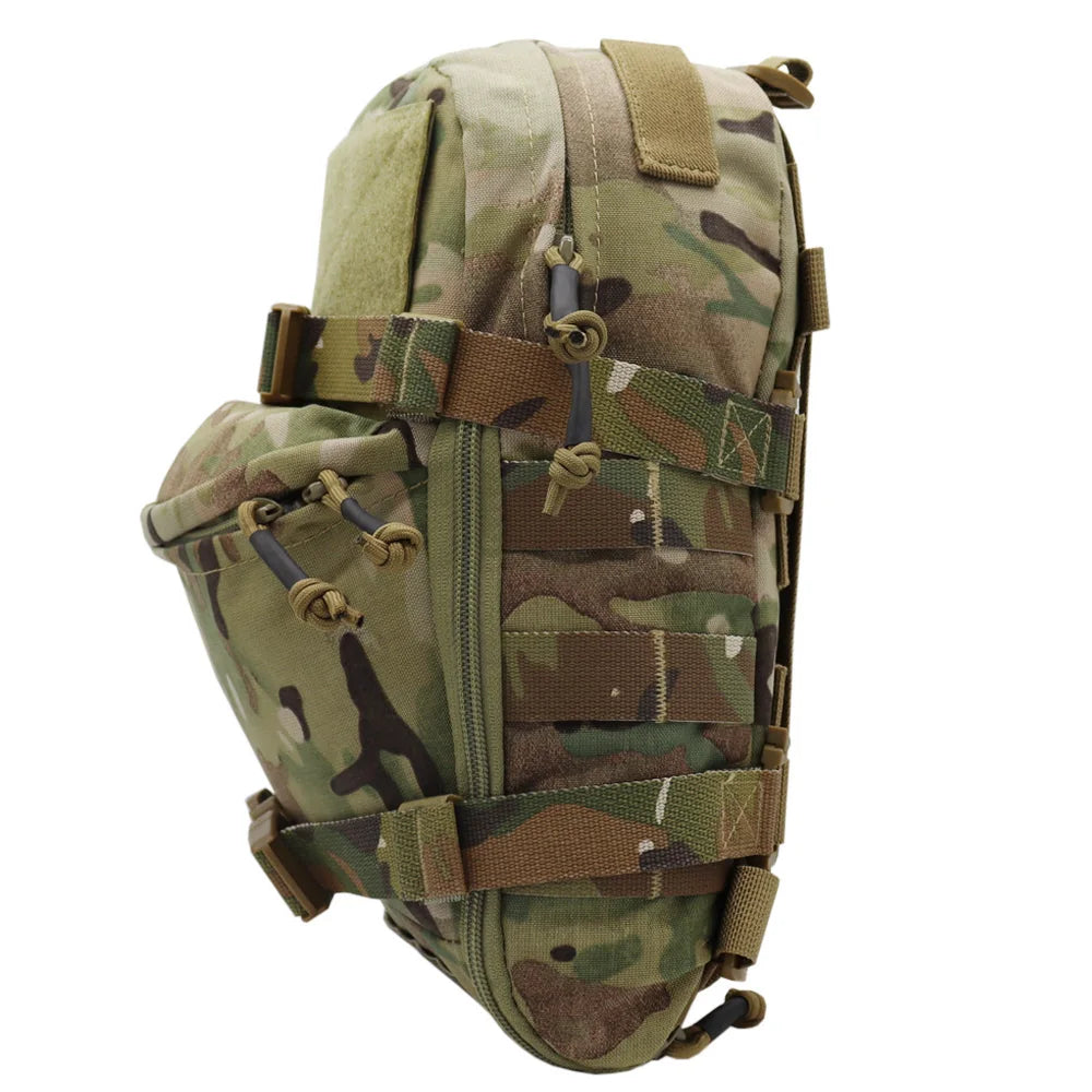 VULPO Tactical Hydration Bag Assault Backpack Molle Pouch Outdoor Water Bag Hunting Airsoft Vest Plate Carrier Gear