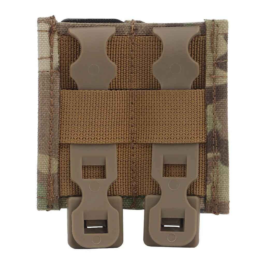 Tactical Molle Magazine Pouch for G17 M9 1911 9mm Universal Double Mag Bag Fast Mag Holster Hunting Gear