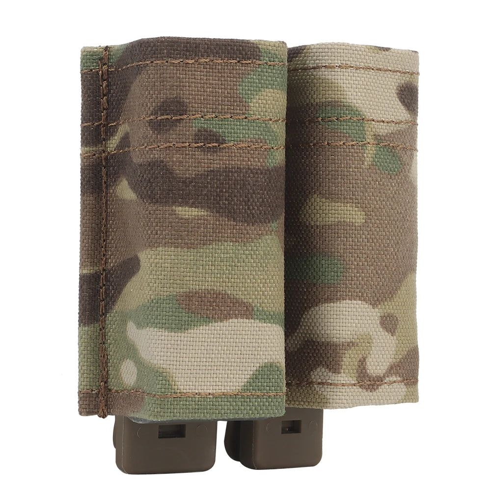 Tactical Molle Magazine Pouch for G17 M9 1911 9mm Universal Double Mag Bag Fast Mag Holster Hunting Gear