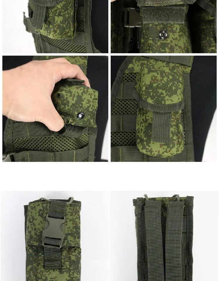 Russia 6sh117 Fully Sets Tactical Vest EMR Molle Pouches Ratnik Set Senior Shooter Combat Gear Outdoor Paintball Vest