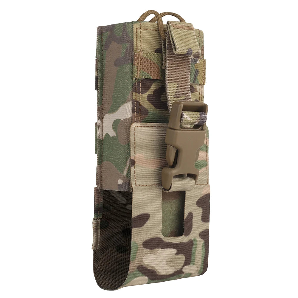 Lightweight Universal Radio Bag Outdoor Hunting Walkie Talkie Pouch Airsoft Tactica Vest Plate Carrier PRC-152 Molle Bag