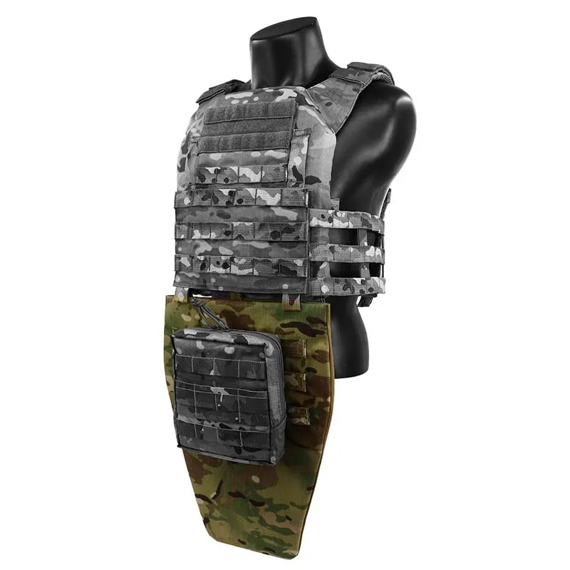 Tactical Vest Hanging Protective Panel Groin Pad Crotch Protection 500D Imported Fabric