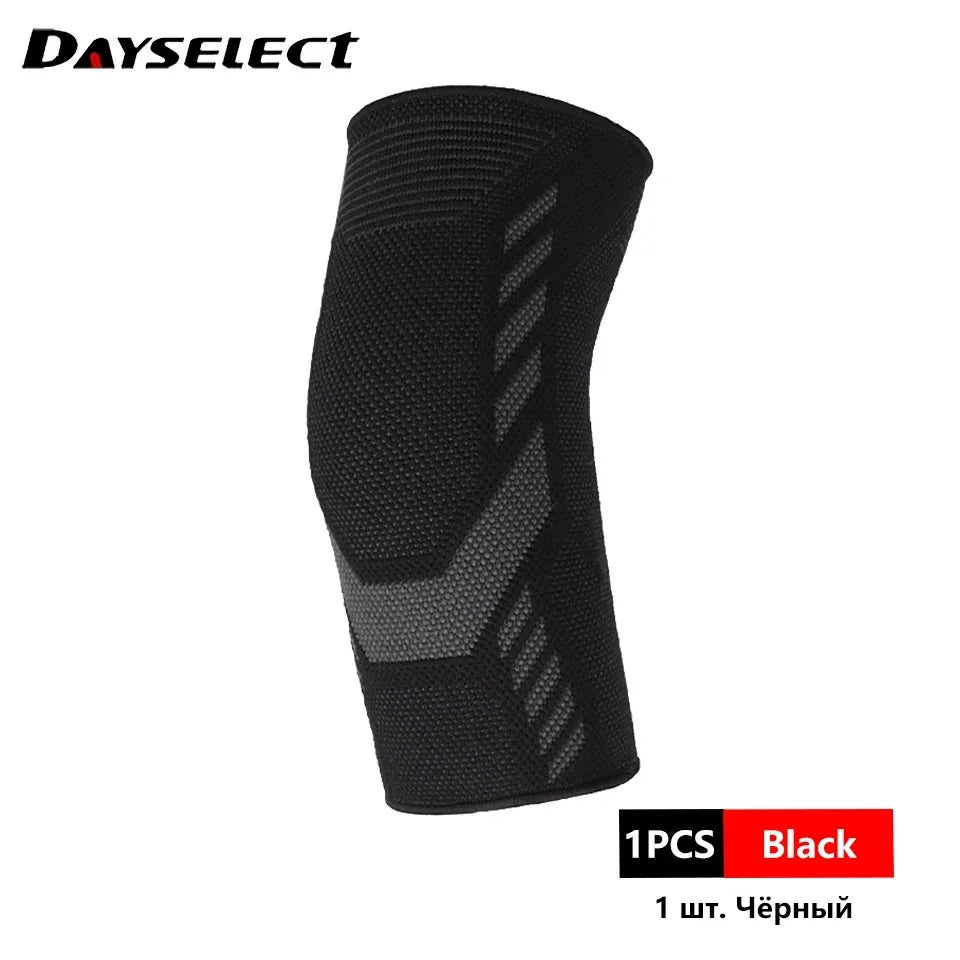 1Pcs Support Elastic Gym Sport Elbow Protective Pad Absorb Sweat Sport Basketball Volleyball Tennis Arm Sleeve Elbow Brace