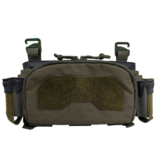 Tactical Multi-caliber Mag Pouch Placard 2nd Layer Admin Pouch Set MOLLE Quick Pull Hunting Combat Airsoft Vest Front Panel Gear