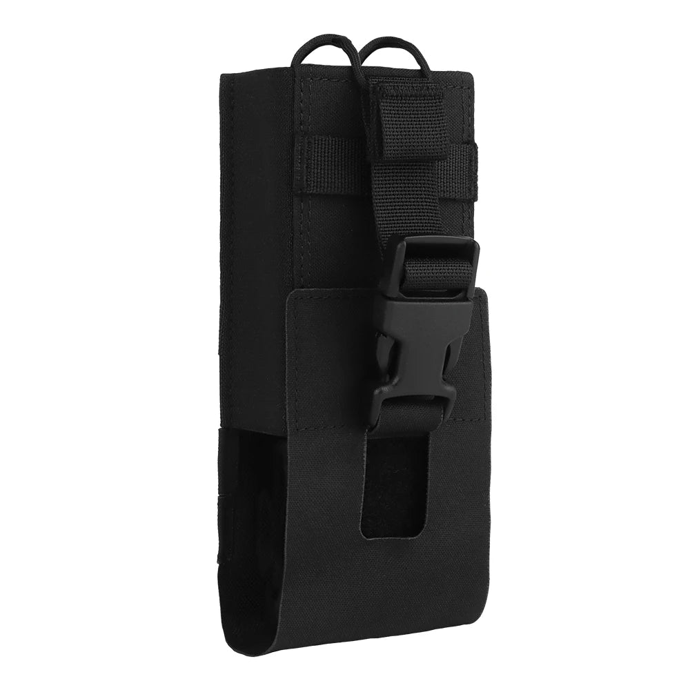 Lightweight Universal Radio Bag Outdoor Hunting Walkie Talkie Pouch Airsoft Tactica Vest Plate Carrier PRC-152 Molle Bag