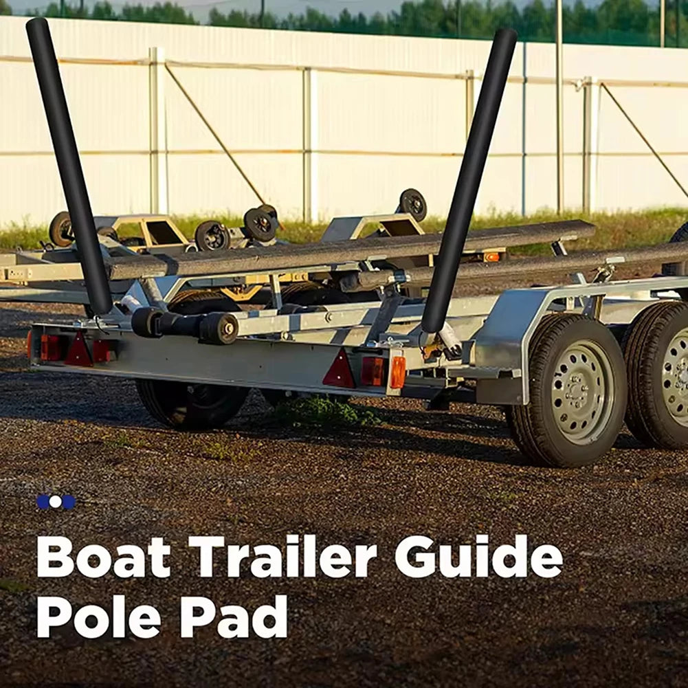 Boat Trailer Guide Post Covers For PVC Guide Poles Drawstring Design Trailer Guide Poles Cover For Fishing Boat
