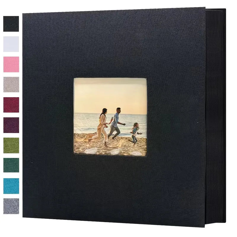 Linen large Photo Album Scrapbook 200/300/600 Pockets for 4x6 Photos Slip-in memory books Wedding Baby Family Anniversary Photo