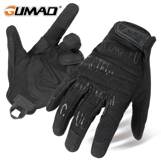 Men Tactical Gloves Touch Screen Sport Outdoor Paintball Combat Hiking Hunting Riding Bike Non-slip Breathable Cycling Equipment