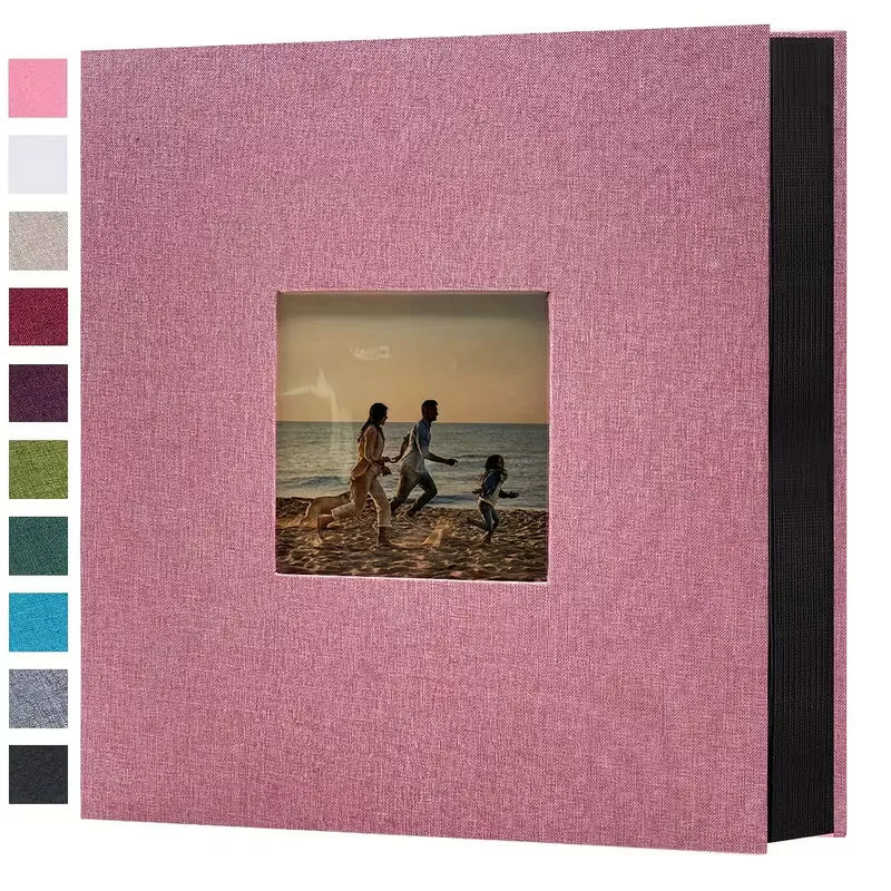 Linen large Photo Album Scrapbook 200/300/600 Pockets for 4x6 Photos Slip-in memory books Wedding Baby Family Anniversary Photo