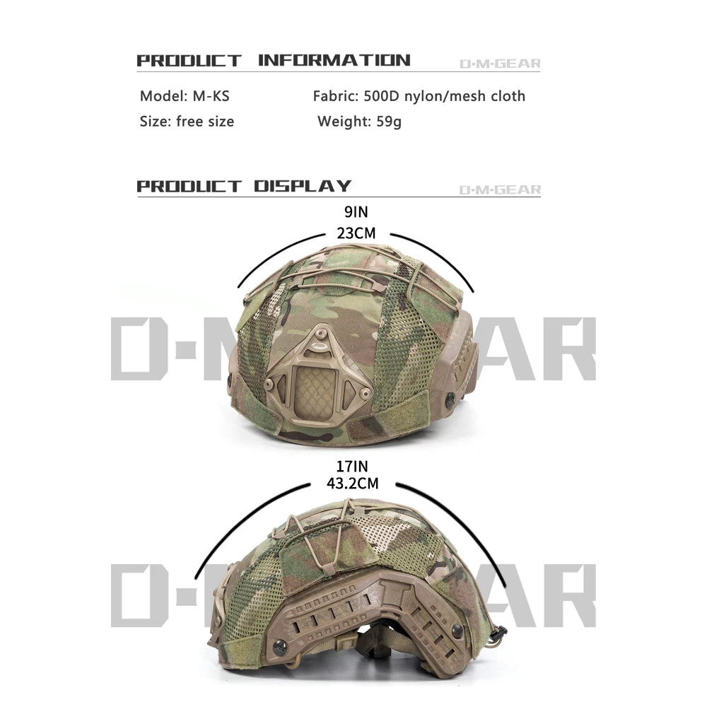 Tactical Gear SF Helmet Cover Protector OPS-Core/Fast MT/Fast RF1/FMA Maritime Accessories Airsoft Outdoors